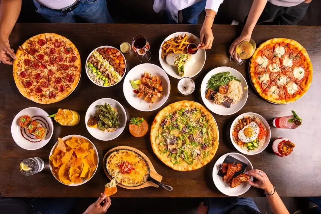 Puttery Scratch Kitchen | Full Table Scape of Menu Items